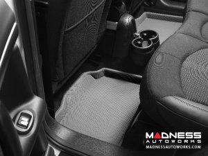 Jeep Compass Floor Mats (Set of 2) - Rear - Gray by 3D MAXpider